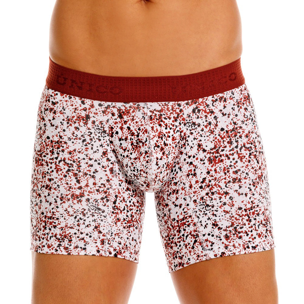 Mundo Unico Salpique Men's Boxer Briefs | Wine Red