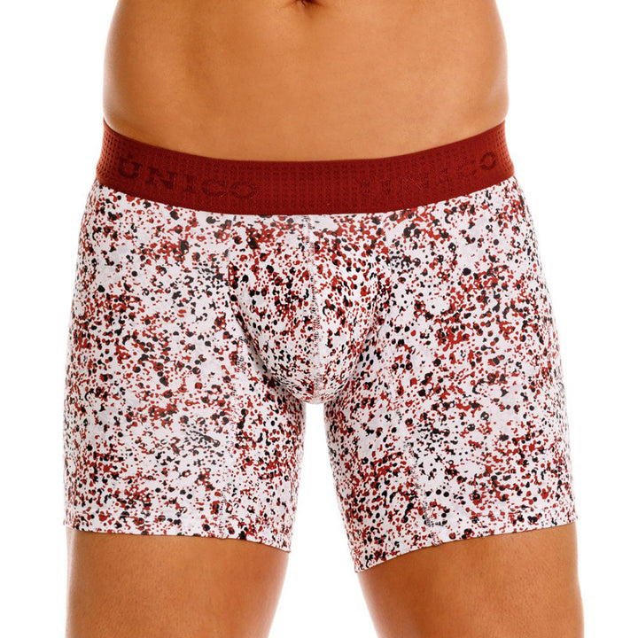 Mundo Unico Salpique Men's Boxer Briefs | Wine Red