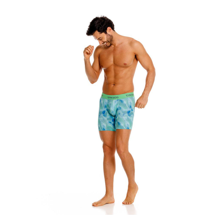 Mundo Unico Silk Men's Boxer Briefs in Green – men's boxer briefs Handmade in Colombia