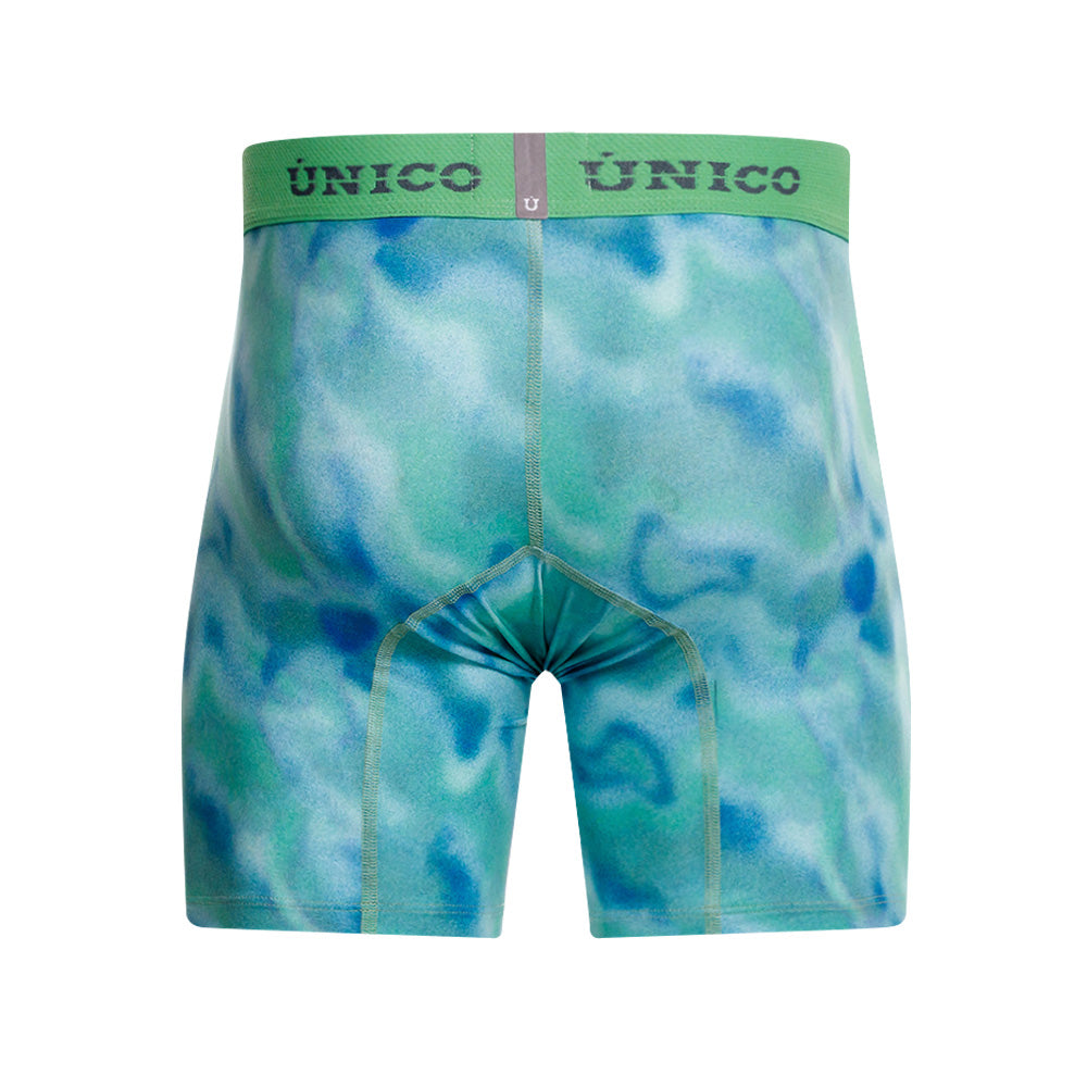 Mundo Unico Silk Men's Boxer Briefs in Green – men's boxer briefs Handmade in Colombia