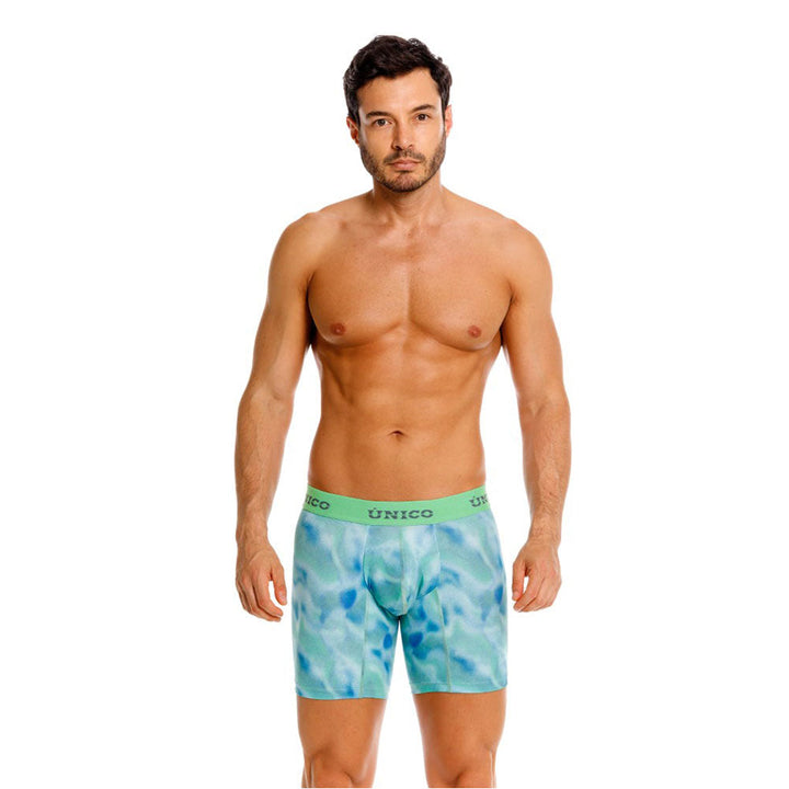 Mundo Unico Silk Men's Boxer Briefs in Green – men's boxer briefs Handmade in Colombia