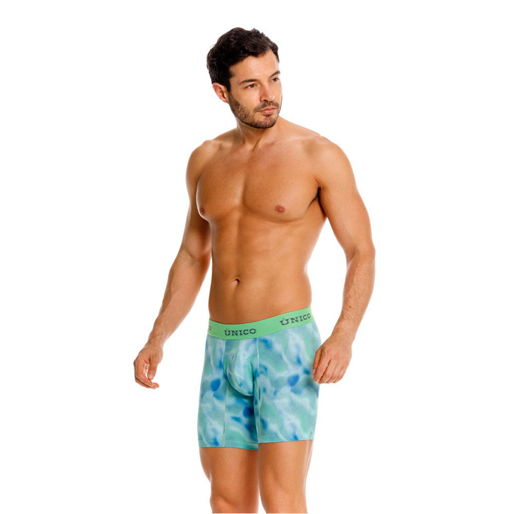Mundo Unico Silk Men's Boxer Briefs in Green – men's boxer briefs Handmade in Colombia