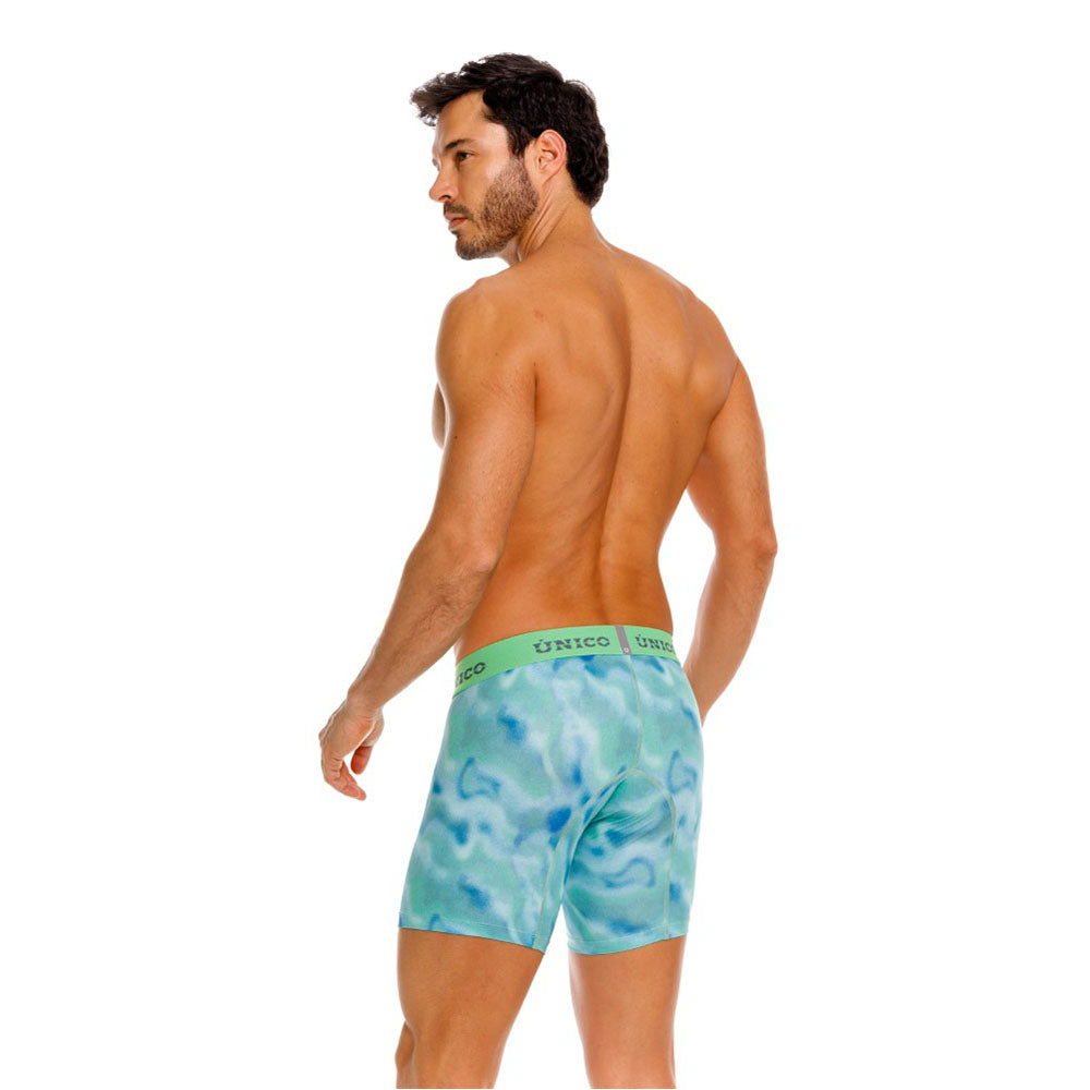 Mundo Unico Silk Men's Boxer Briefs in Green – men's boxer briefs Handmade in Colombia
