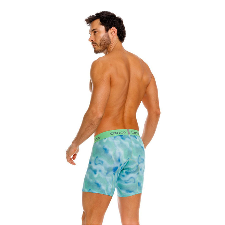 Mundo Unico Silk Men's Boxer Briefs in Green – men's boxer briefs Handmade in Colombia