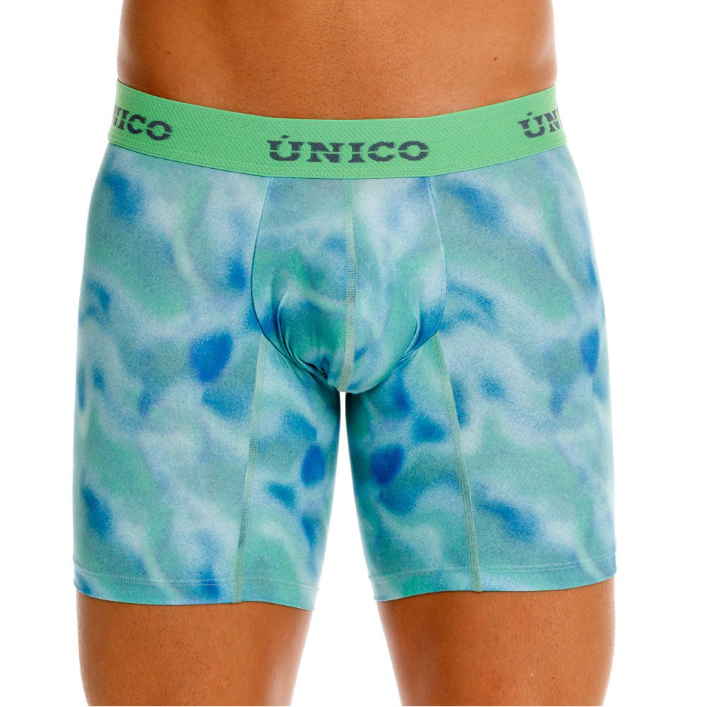 Mundo Unico Silk Men's Boxer Briefs in Green – men's boxer briefs Handmade in Colombia