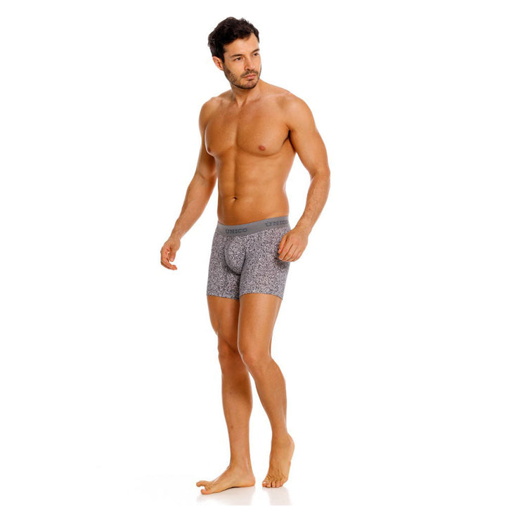 Mundo Unico Suede Men's Boxer Briefs in Gray – men's boxer briefs Handmade in Colombia