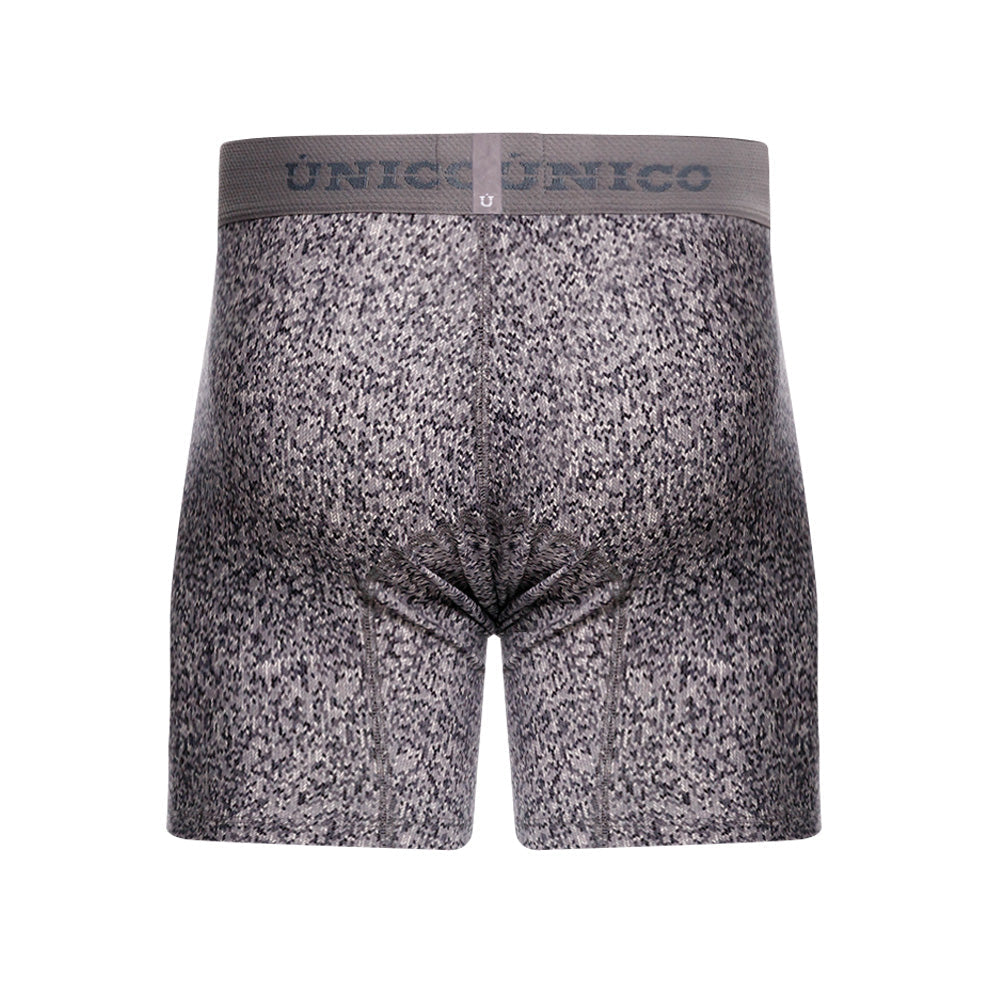 Mundo Unico Suede Men's Boxer Briefs in Gray – men's boxer briefs Handmade in Colombia