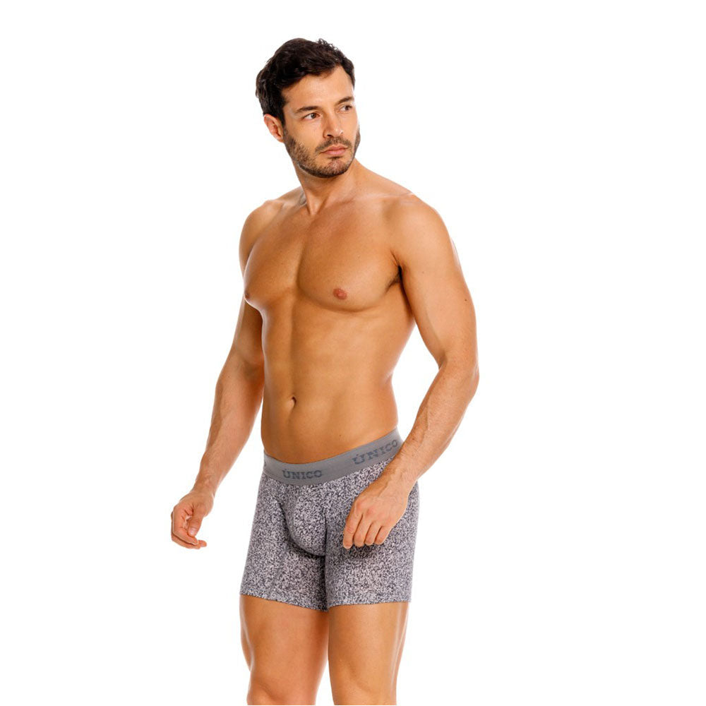 Mundo Unico Suede Men's Boxer Briefs in Gray – men's boxer briefs Handmade in Colombia