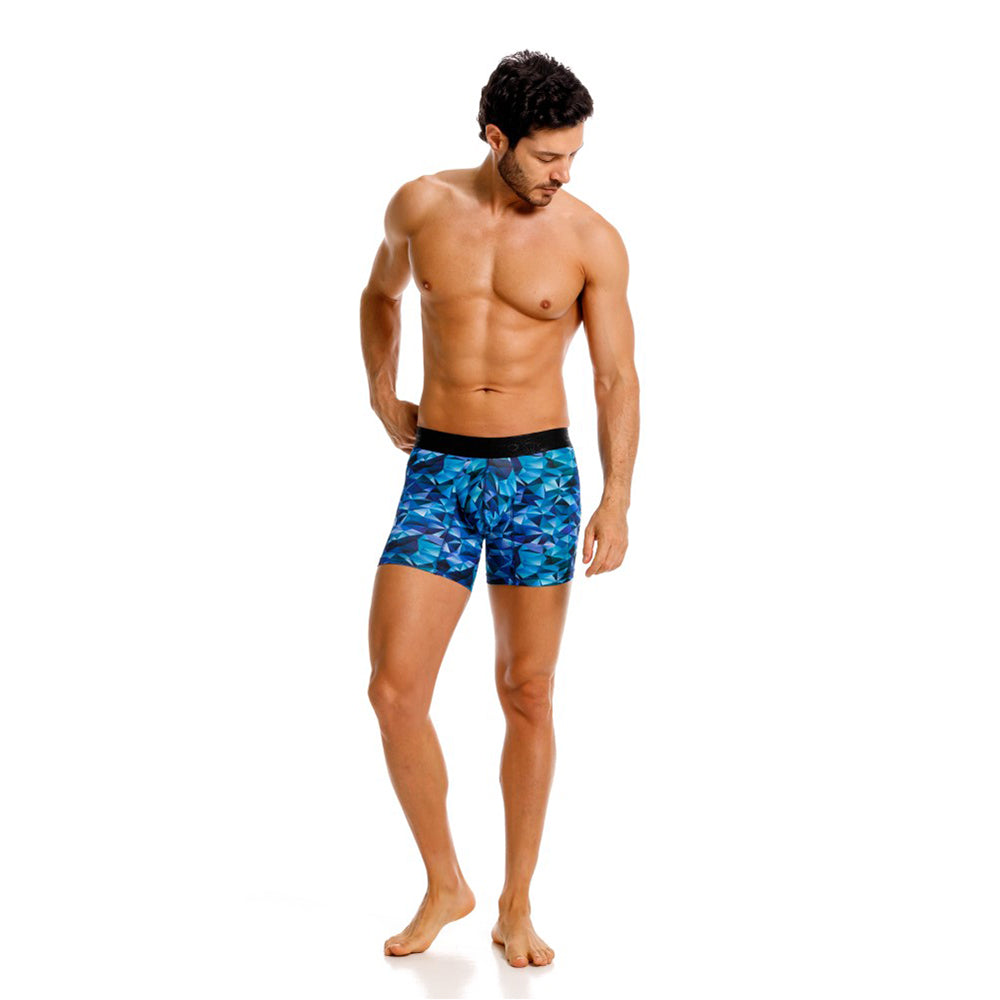 Mundo Unico Tanzanita Men's Boxer Briefs in Blue – men's boxer briefs Handmade in Colombia