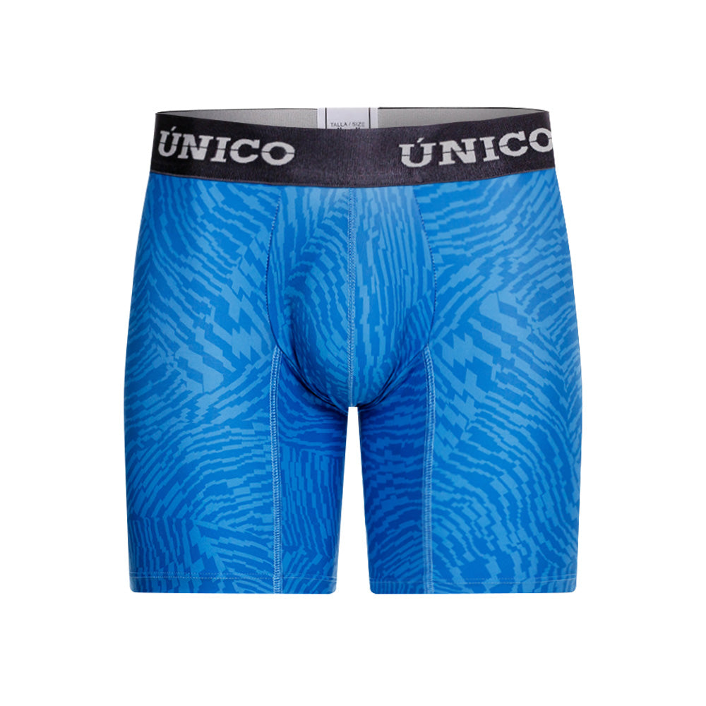 Mundo Unico Tivoli Men's Boxer Briefs in Blue – men's boxer briefs Handmade in Colombia