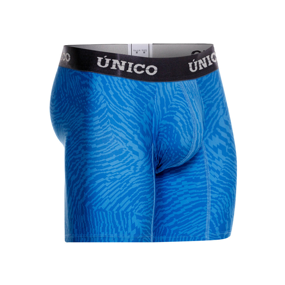 Mundo Unico Tivoli Men's Boxer Briefs in Blue – men's boxer briefs Handmade in Colombia