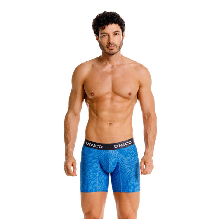 Mundo Unico Tivoli Men's Boxer Briefs in Blue – men's boxer briefs Handmade in Colombia