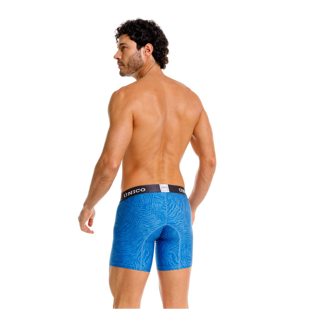Mundo Unico Tivoli Men's Boxer Briefs in Blue – men's boxer briefs Handmade in Colombia
