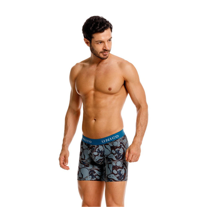 Mundo Unico Utinga Men's Boxer Briefs in Gray – men's boxer briefs Handmade in Colombia