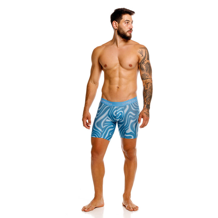 Mundo Unico Utrera Men's Boxer Briefs in Blue – men's boxer briefs Handmade in Colombia