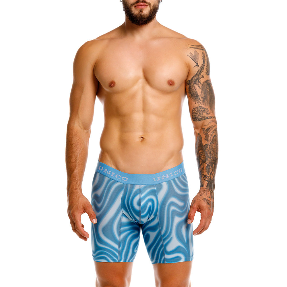 Mundo Unico Utrera Men's Boxer Briefs in Blue – men's boxer briefs Handmade in Colombia
