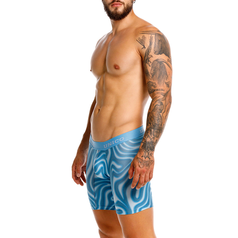 Mundo Unico Utrera Men's Boxer Briefs in Blue – men's boxer briefs Handmade in Colombia