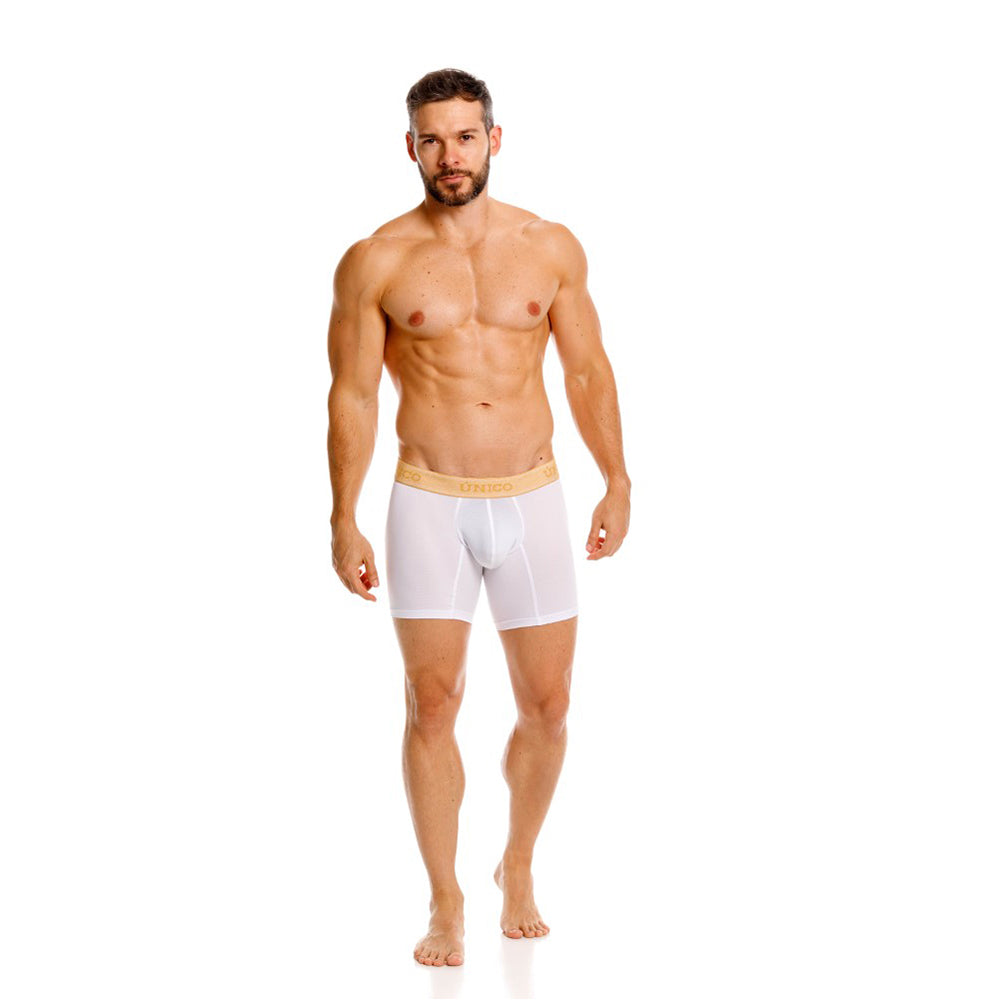Mundo Unico Amber Men's Boxer Briefs in White – men's boxer briefs Handmade in Colombia