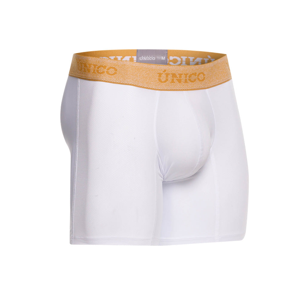 Mundo Unico Amber Men's Boxer Briefs in White – men's boxer briefs Handmade in Colombia