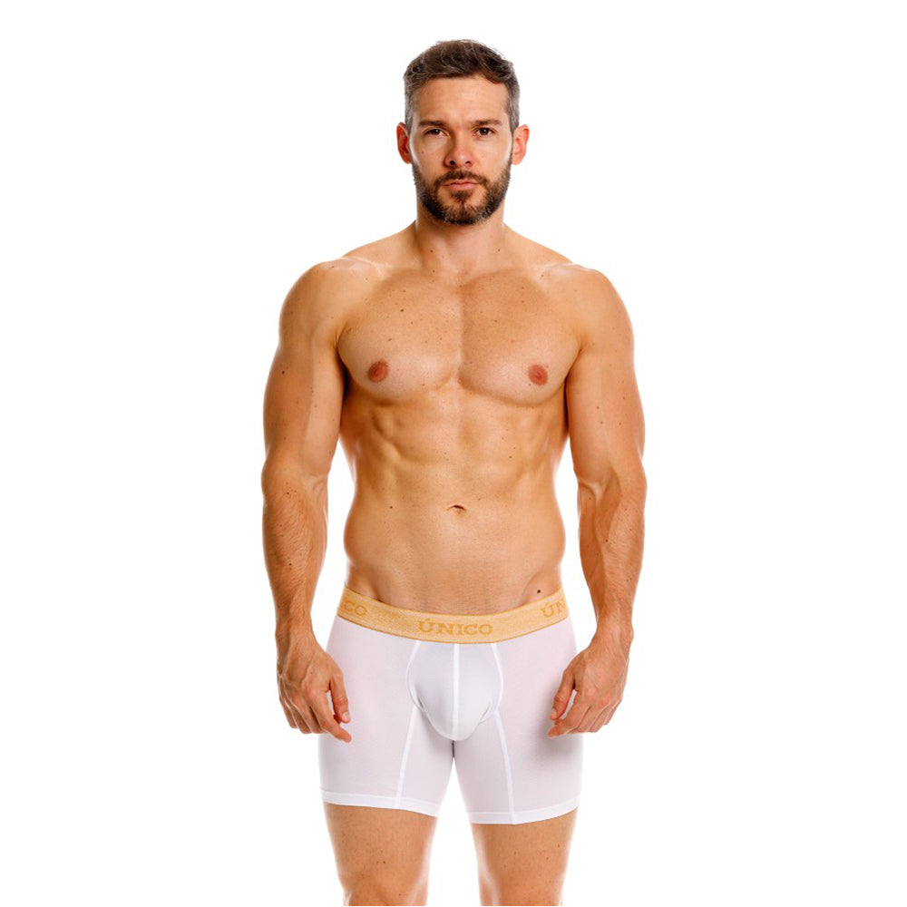 Mundo Unico Amber Men's Boxer Briefs in White – men's boxer briefs Handmade in Colombia