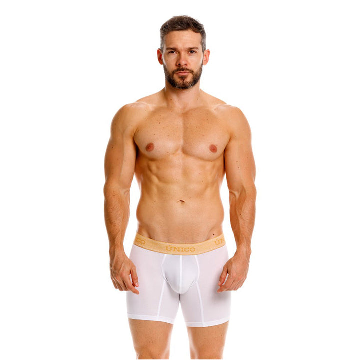 Mundo Unico Amber Men's Boxer Briefs in White – men's boxer briefs Handmade in Colombia
