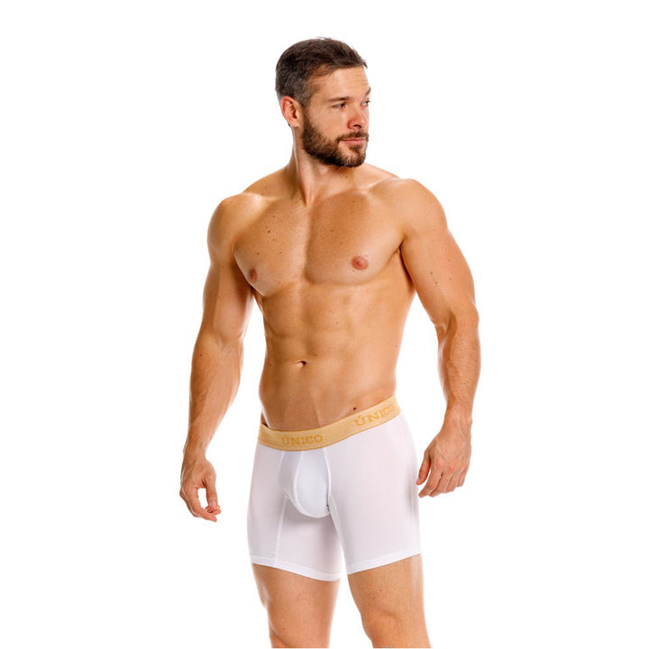 Mundo Unico Amber Men's Boxer Briefs in White – men's boxer briefs Handmade in Colombia