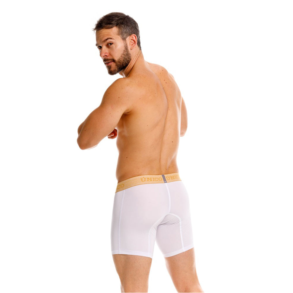Mundo Unico Amber Men's Boxer Briefs in White – men's boxer briefs Handmade in Colombia