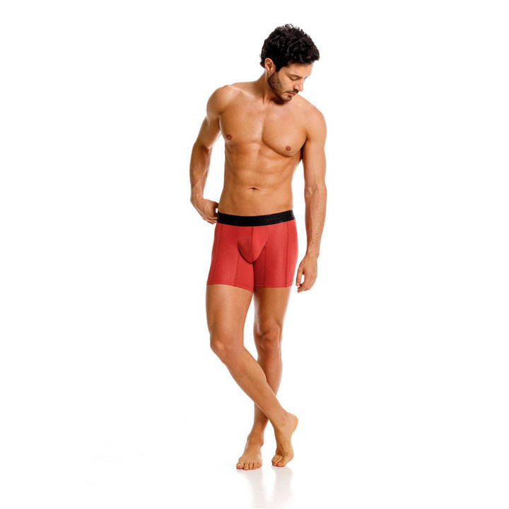 Mundo Unico Scarlet Men's Boxer Briefs in Red – men's boxer briefs Handmade in Colombia