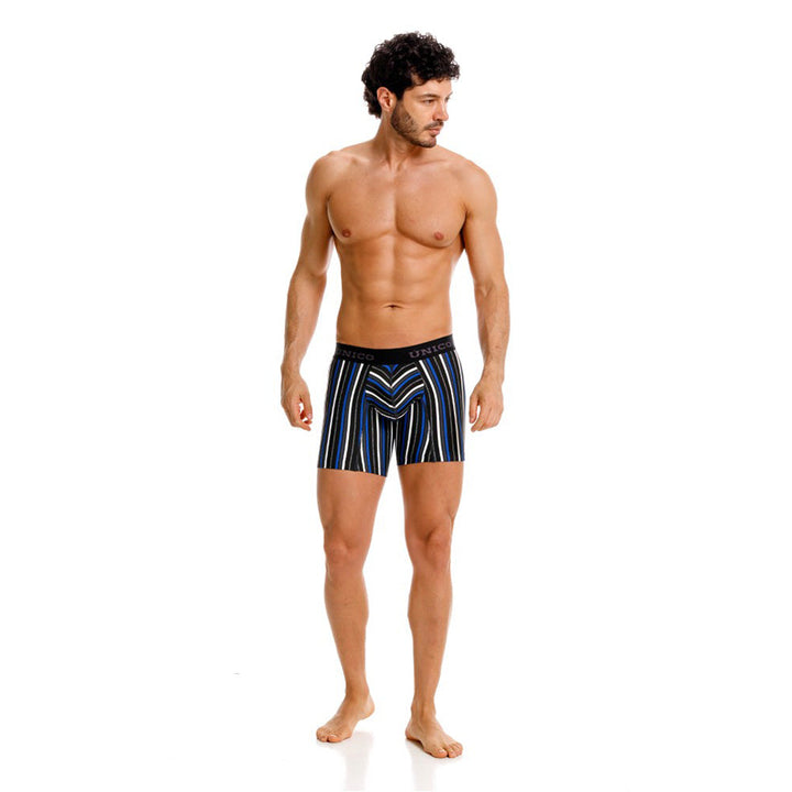 Mundo Unico Benghazi Men's Boxer Briefs in Blue – men's boxer briefs Handmade in Colombia