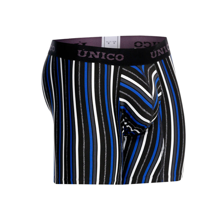 Mundo Unico Benghazi Men's Boxer Briefs in Blue – men's boxer briefs Handmade in Colombia