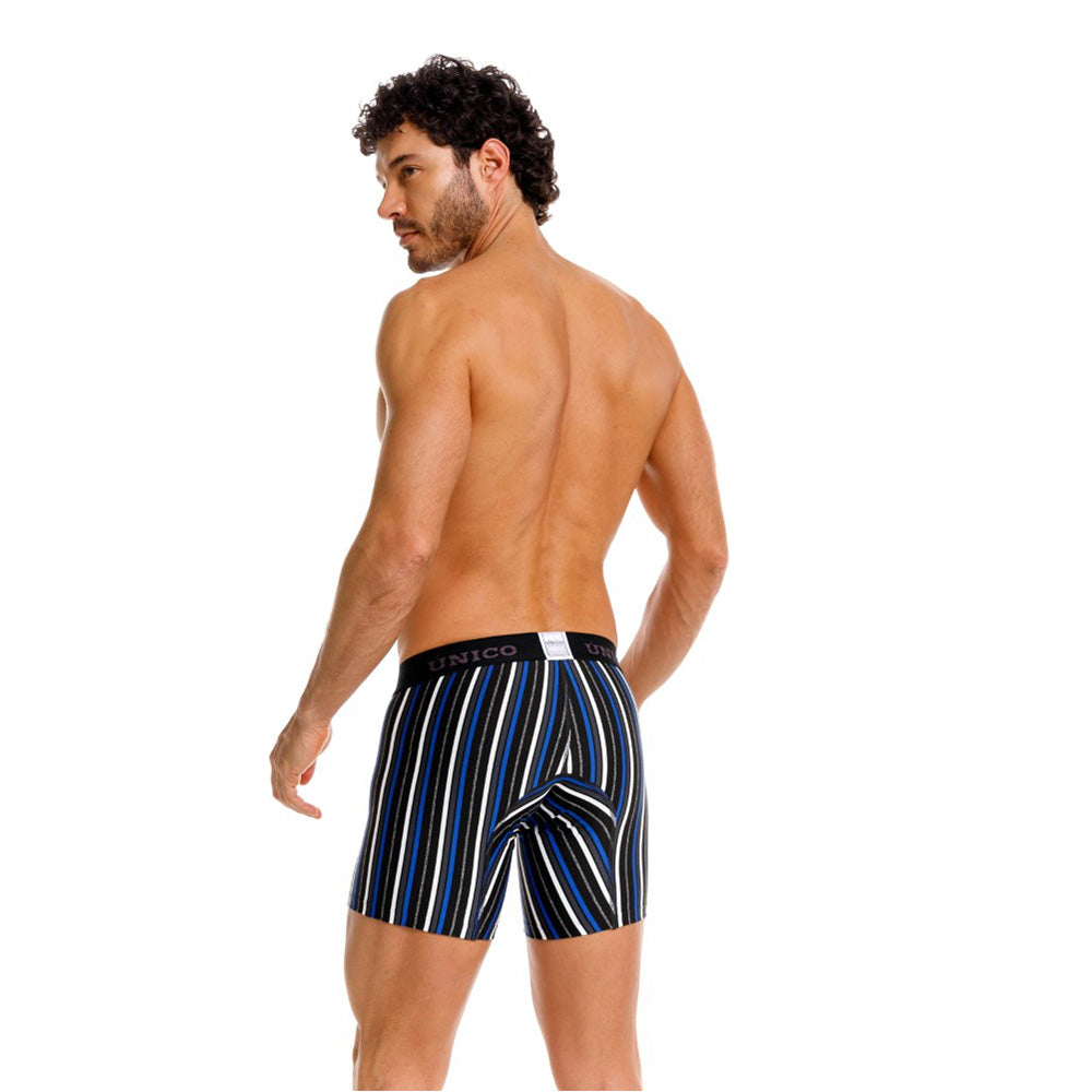 Mundo Unico Benghazi Men's Boxer Briefs in Blue – men's boxer briefs Handmade in Colombia