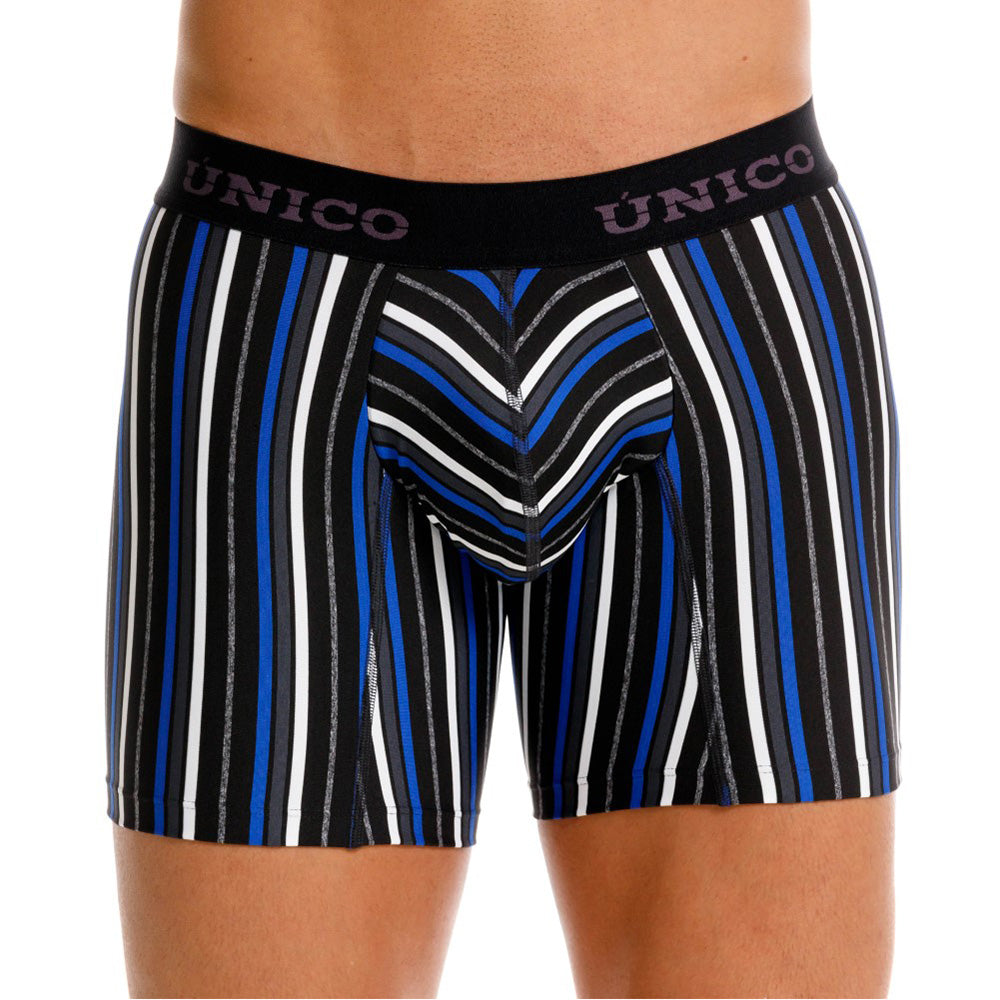Mundo Unico Benghazi Men's Boxer Briefs in Blue – men's boxer briefs Handmade in Colombia