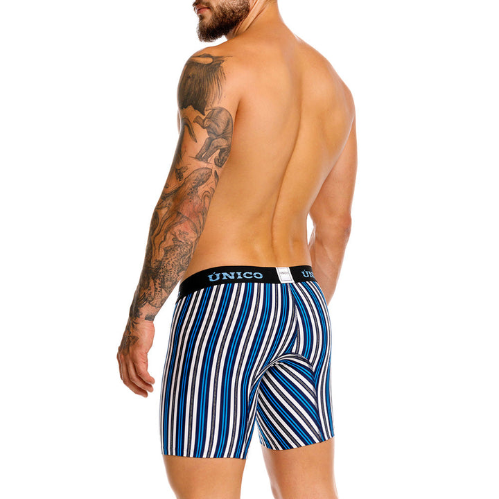 Mundo Unico Carballo Men's Boxer Briefs in Blue – men's boxer briefs Handmade in Colombia