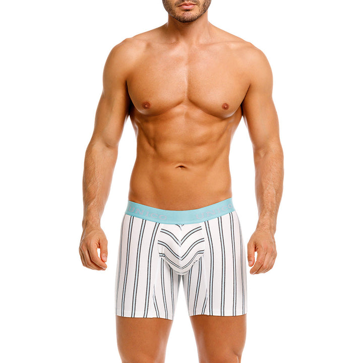 Mundo Unico Cassis Men's Boxer Briefs | White