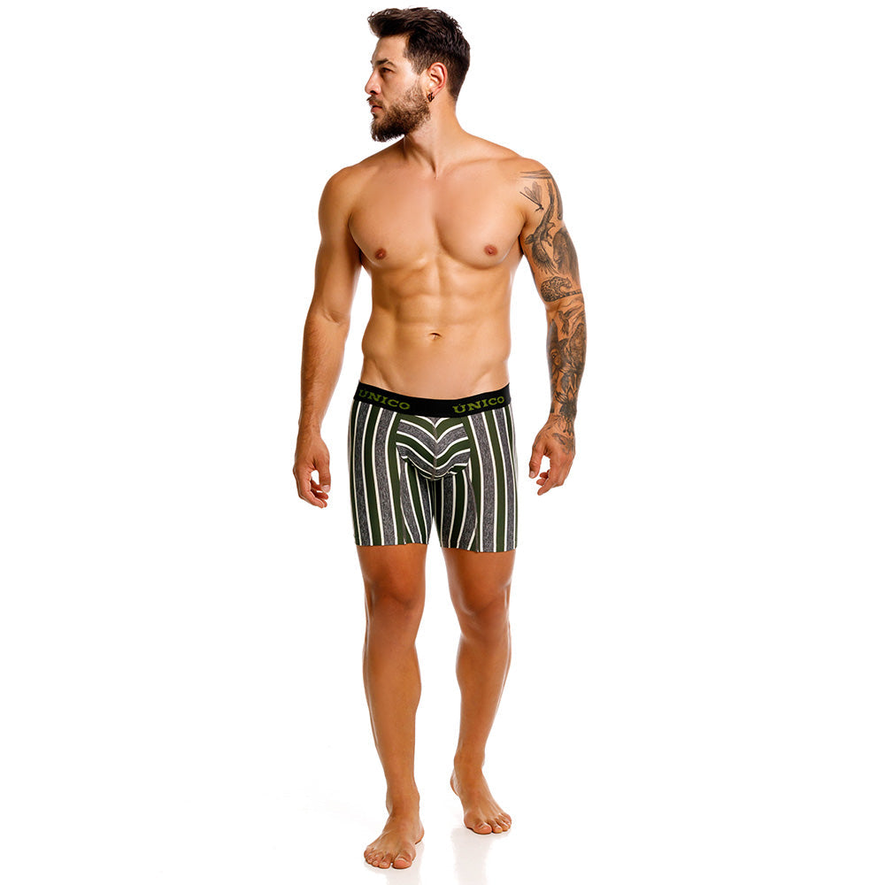 Mundo Unico Cormano Men's Boxer Briefs in Green – men's boxer briefs Handmade in Colombia