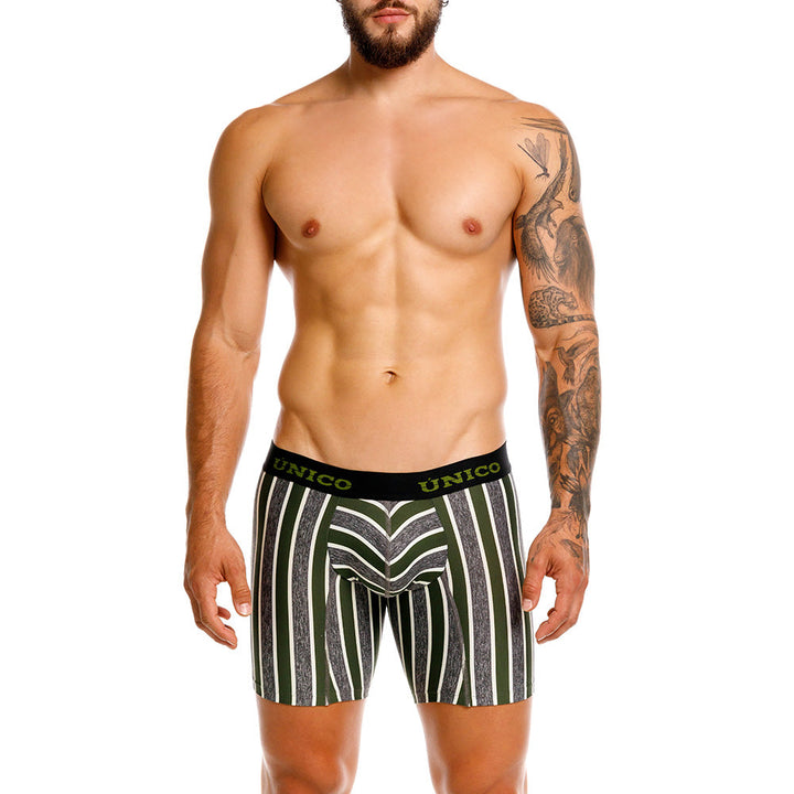 Mundo Unico Cormano Men's Boxer Briefs in Green – men's boxer briefs Handmade in Colombia