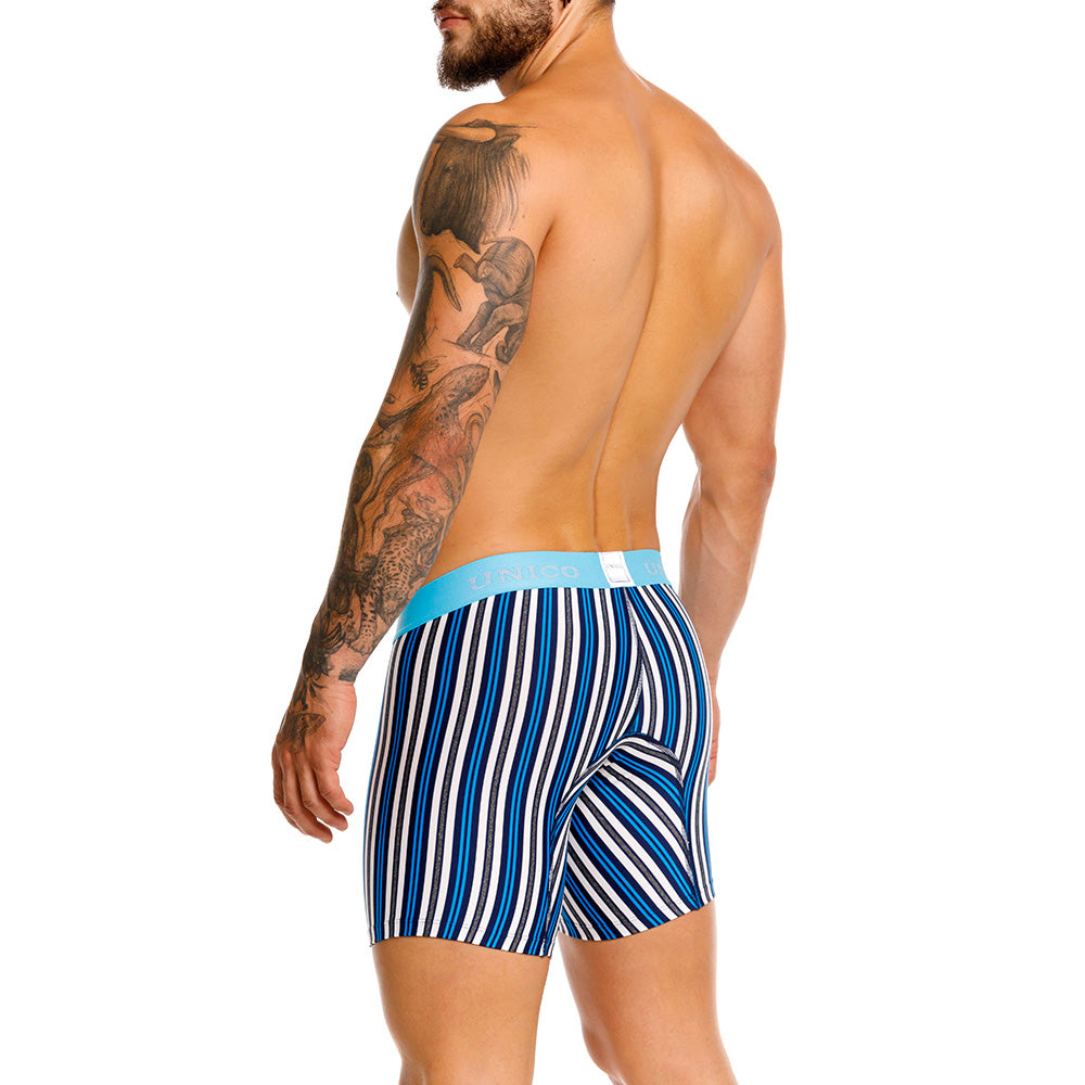 Mundo Unico Getafe Men's Boxer Briefs in Blue – men's boxer briefs Handmade in Colombia