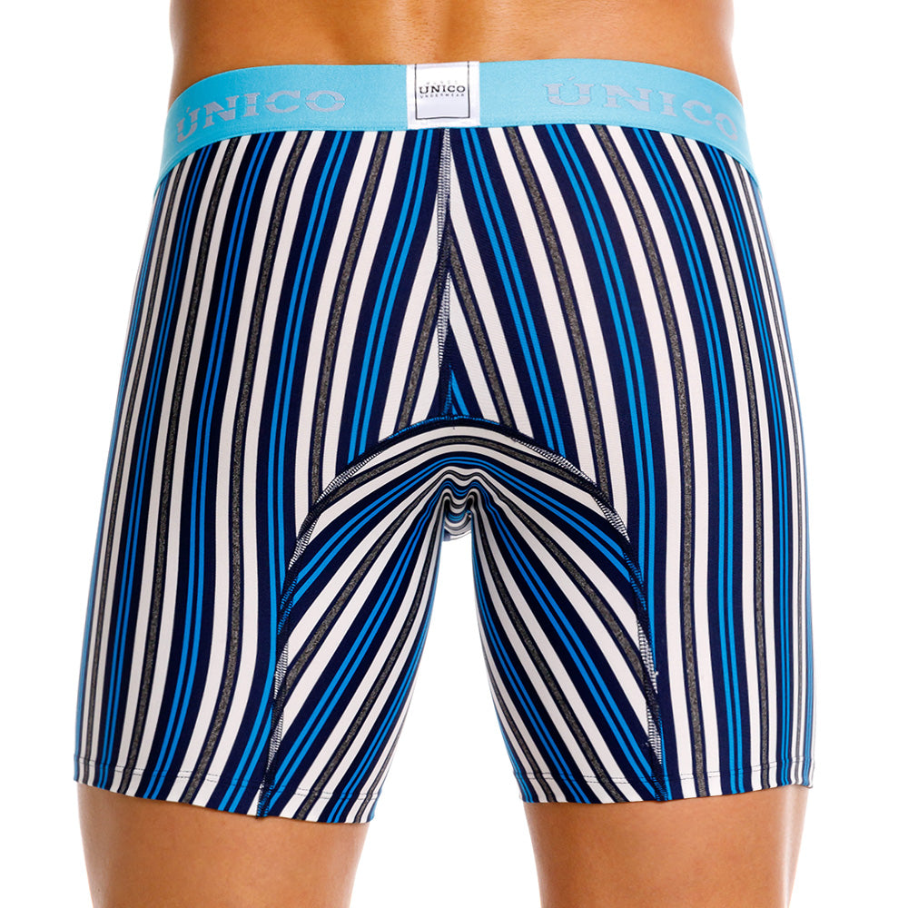 Mundo Unico Getafe Men's Boxer Briefs in Blue – men's boxer briefs Handmade in Colombia