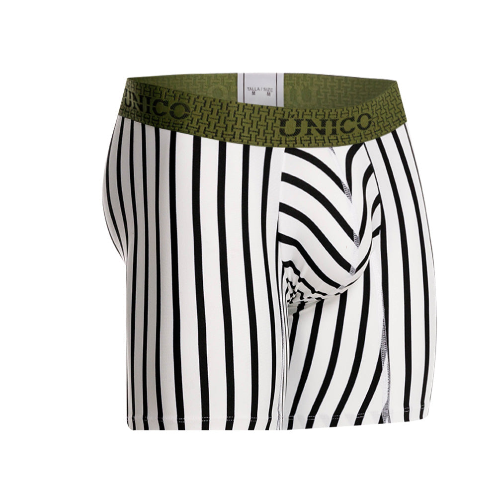 Mundo Unico Muzo Men's Boxer Briefs | White