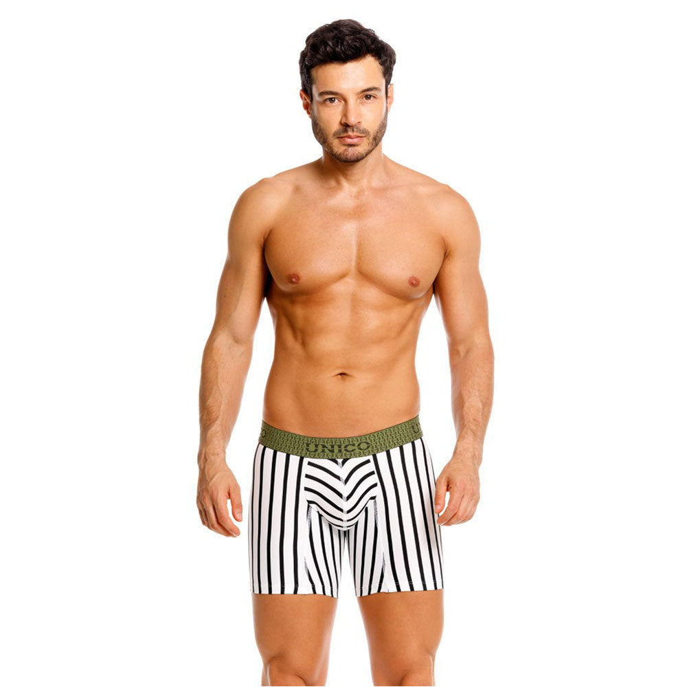 Mundo Unico Muzo Men's Boxer Briefs | White