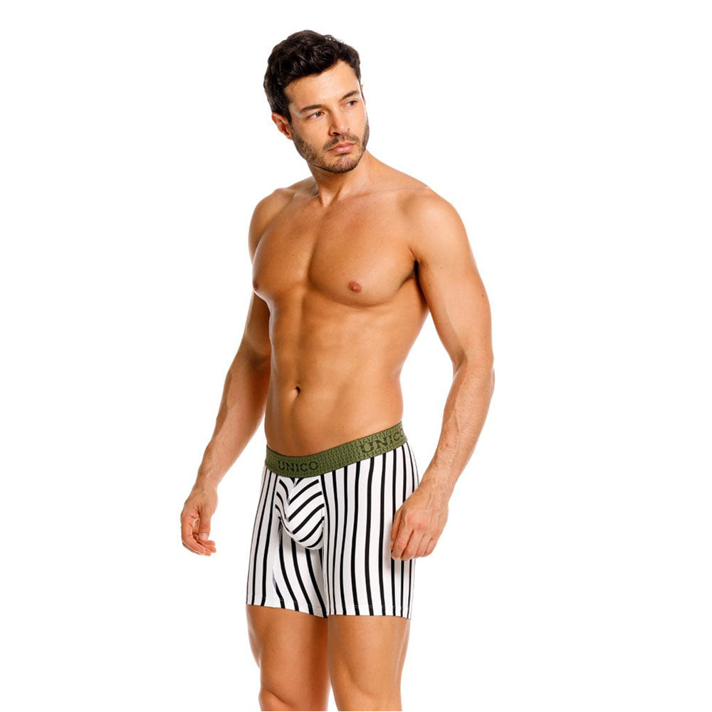 Mundo Unico Muzo Men's Boxer Briefs | White