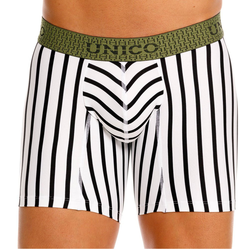 Mundo Unico Muzo Men's Boxer Briefs | White