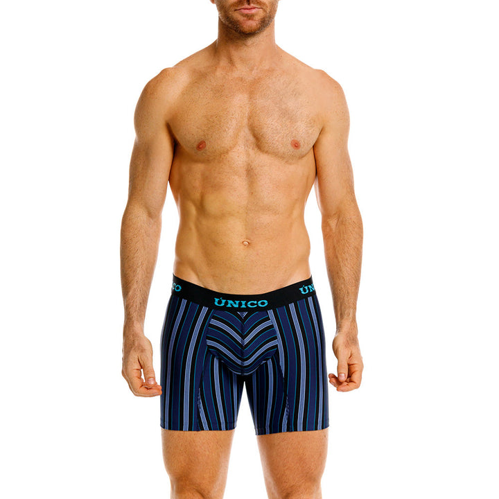 Mundo Unico Okinawa Men's Boxer Briefs | Blue