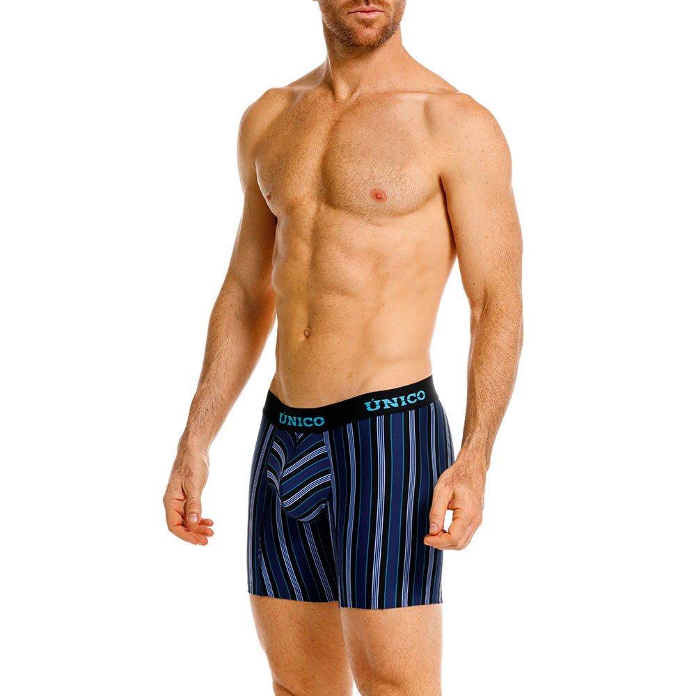 Mundo Unico Okinawa Men's Boxer Briefs | Blue