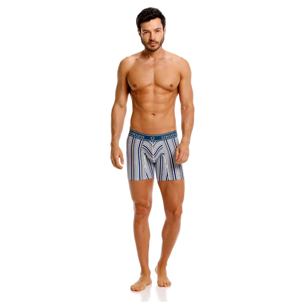 Mundo Unico Trimontti Men's Boxer Briefs in Blue – men's boxer briefs Handmade in Colombia