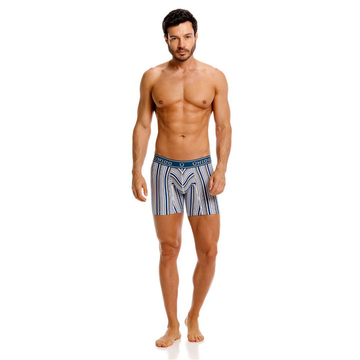 Mundo Unico Trimontti Men's Boxer Briefs in Blue – men's boxer briefs Handmade in Colombia