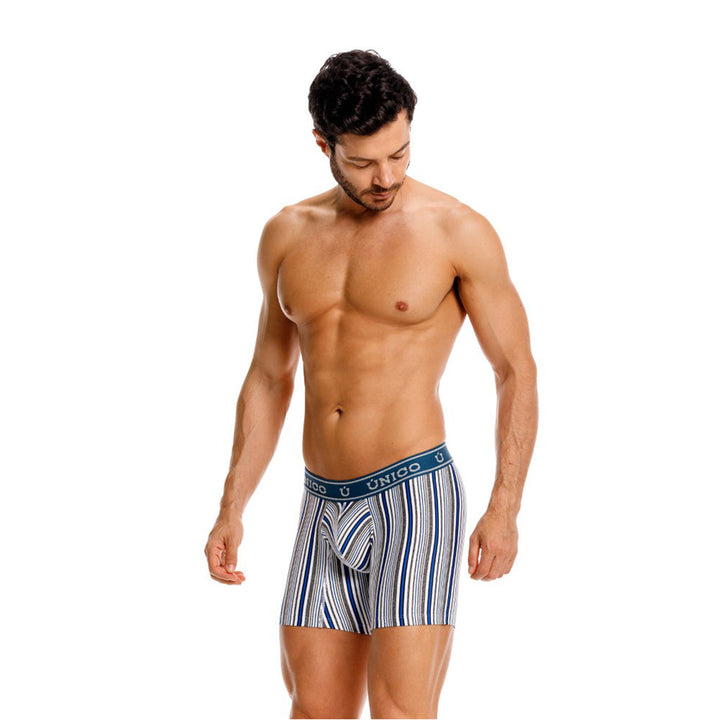 Mundo Unico Trimontti Men's Boxer Briefs in Blue – men's boxer briefs Handmade in Colombia