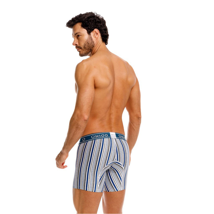 Mundo Unico Trimontti Men's Boxer Briefs in Blue – men's boxer briefs Handmade in Colombia