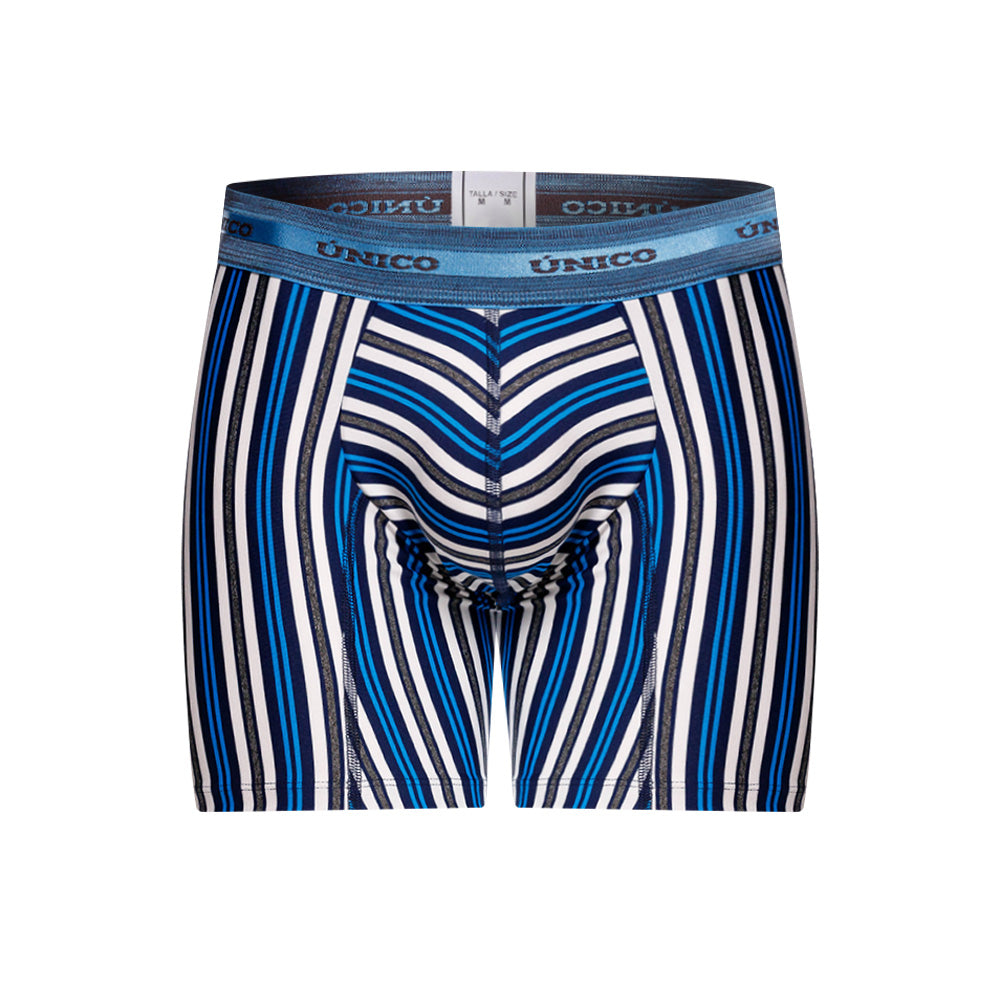 Mundo Unico Vinaroz Men's Boxer Briefs in Blue – men's boxer briefs Handmade in Colombia