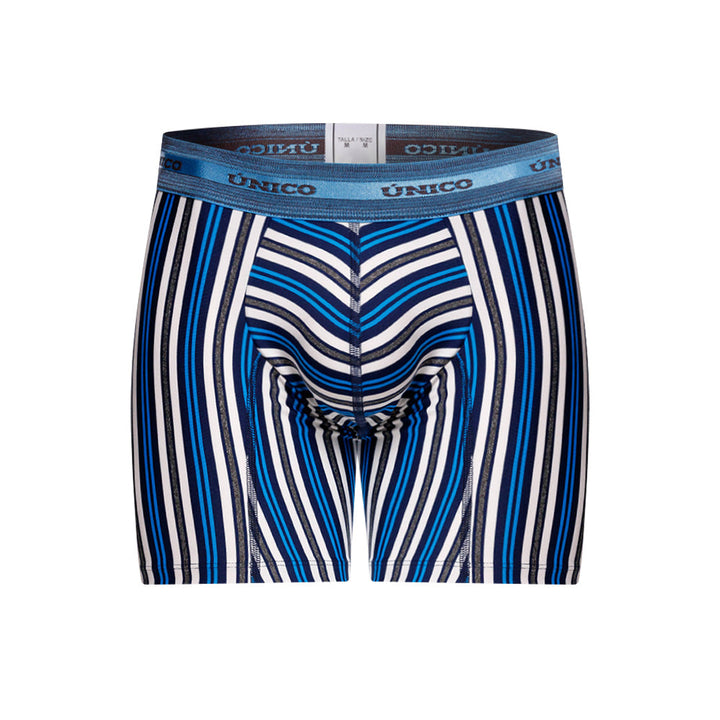 Mundo Unico Vinaroz Men's Boxer Briefs in Blue – men's boxer briefs Handmade in Colombia